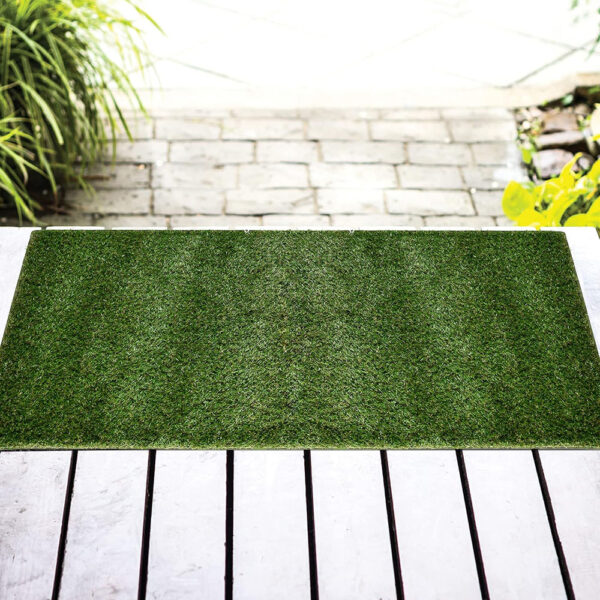Realistic Grass Mat Synthetic Finished 35" X 23"