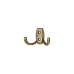 Double Wardrobe Clothes Hook Matt Antique