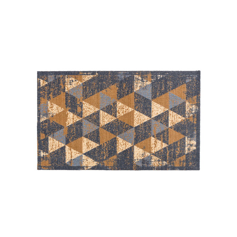 ogs-455 Miabella Mat 50X70Cm Triangles Grey Brown Polyamid - Image 1
