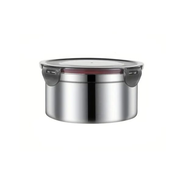 Air-Tight Food Container Round SS 1600ml