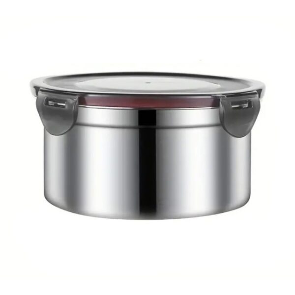 Air-Tight Food Container Round SS 2700ml
