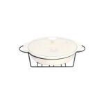 Round Dish With Stand 12 Inch