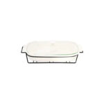 Rectangle Dish With Stand 12 Inch
