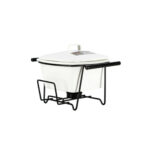 Casserole Serving Dish With Iron Stand 7 Inch