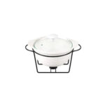 Round Burner Dish Small With Stand
