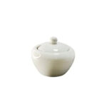 Porcelain Sugar Pot with Lid