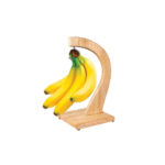 Counter-top Banana Bunch Hanger Wooden - Image 2