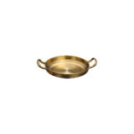 Stainless Steel Spanish Paella Pan Gold 20 cm