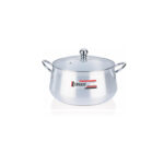 Belly Pot Silver 28cm