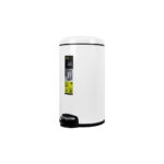 Dome Pedal Bin "Maggey" White 20L