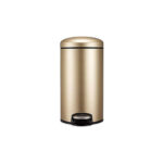 Dome Pedal Bin "Maggey" SS Gold 20L
