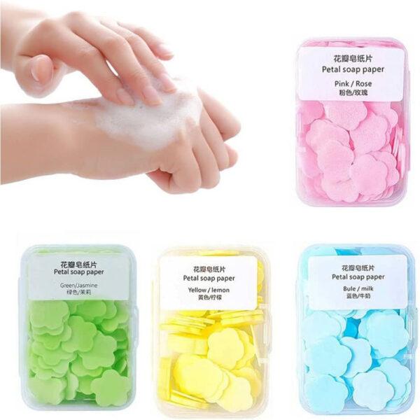 Fruity Portable and Dissolvable Paper Soap (Pack of 2)