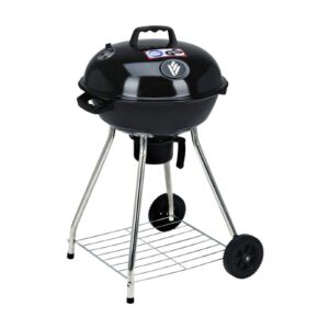 Charcoal Bbq Grill On Wheels Dia 47Cm Gs Tuv