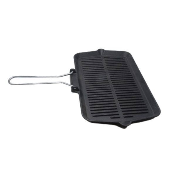 Rect.Baking Grill 35Cm Cast Iron