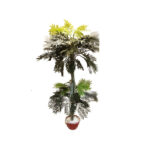 Artificial Lucky Fern 3 Pole 2 Layered 170 Cm with Pot