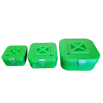 Thermos Bucket 3Pc Set Green 2.5/5.0/10L