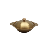 POT W/LID 24CM GOLD