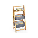 Rack W/ 2-Tier Hamper