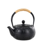 Iron Tea Kettle with Stainless Steel Infuser Black – 750ml - Image 3