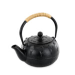 Iron Tea Kettle with Stainless Steel Infuser Black – 750ml - Image 2