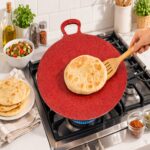 Non-Stick Flat Arabic Tawa 40cm Aluminum - Image 2