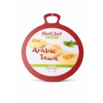Non-Stick Flat Arabic Tawa 45cm Aluminum Red