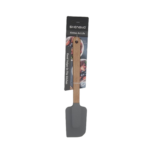 SPATULA WOOD HANDLE GREY