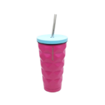 TRAVEL MUG WITH STRAW 500ml SS