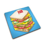 Glass Work Top Saver (30X30)cm Sandwich