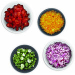 Food Preparation Bowl 4Pc Set White/Grey - Image 2