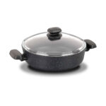 Low Casserole 28 x 7.5 cm (4 Liters) "Ornella Aluminum"