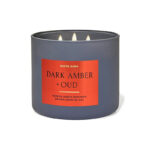 3-Wicks Candle (Dark Amber And Oud) 411 g "Bath And Body Works"