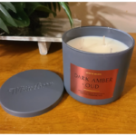 3-Wicks Candle (Dark Amber And Oud) 411 g "Bath And Body Works" - Image 2