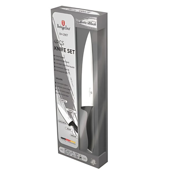 4 Pcs Knife Set Matt Black Collection (1)