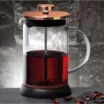 Coffee And Tea Plunger (350 ml) Rose Gold "Metallic Line Collection" French Press - Image 3