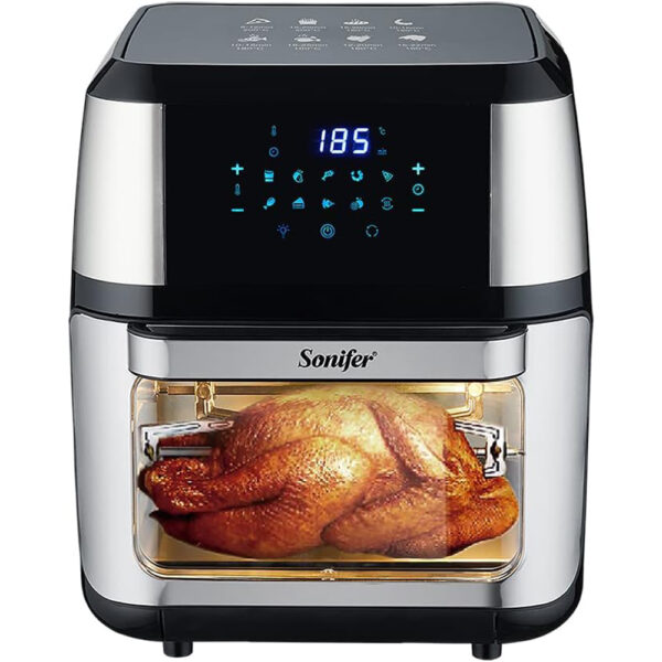 Air Fryer With Digital LED Touch Screen 1800 W (12L) Sonifer