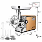 Electric Meat Grinders Stainless Steel Heavy Duty Mincer 3000W - Image 5