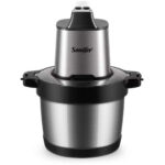 Multifunctional Electric Food Chopper And Meat Grinder 6L Stainless Steel 1000w