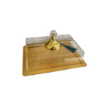 ✨ Luxurious Golden Decorative Box with Crystal Topper ✨ - Image 3