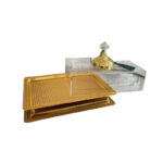 ✨ Luxurious Golden Decorative Box with Crystal Topper ✨ - Image 2