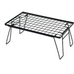 Foldable Storage Rack Black