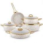 Non-Stick Granite Cookware Set 9 pcs