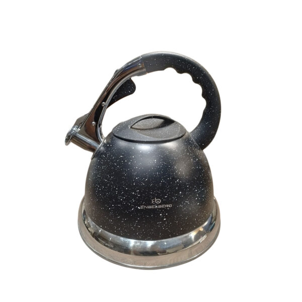 Whistling Kettle Heat-Resistant Handle 4.5 L – Stainless Steel