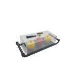 Iron Rectangular Serving Tray with Lid ✨ – 30 × 14 × 10 cm - Image 4