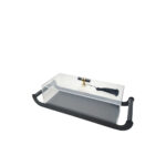 Iron Rectangular Serving Tray with Lid ✨ – 30 × 14 × 10 cm - Image 2
