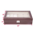 Watch And Glasses Box Brown - Image 4