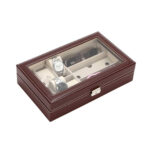 Watch And Glasses Box Brown - Image 3