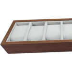 Open 6 Watch Box Wood - Image 2