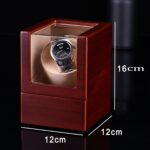 Single Watch Winder Box- Brown - Image 3