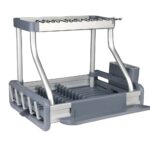 2-Tier Dish Drying Rack 43.5 X 34.4 Cm - Silver